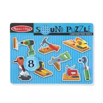 Melissa &amp; Doug Пазл со звуком "Инструменты"