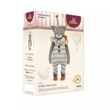 Miadolla Набор для изготовления игрушки "Кот Маркус", 23 см