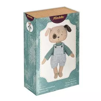 Miadolla Набор для изготовления игрушки "Песик Мелвин", 16 см