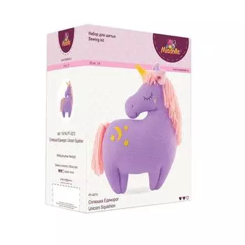Miadolla Наборы для изготовления игрушки "Сплюшка Единорог", 33 см