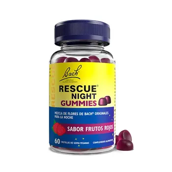 Биологически активная добавка Rescue Night Gummies Bach, 60 UD