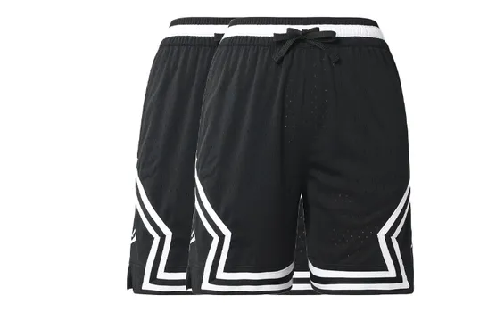 Jordan Мужские баскетбольные шорты, цвет Set of 2 (Black)