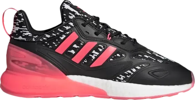 Кроссовки Adidas ZX 2K Boost 2.0 'Digi - Black Pink', черный