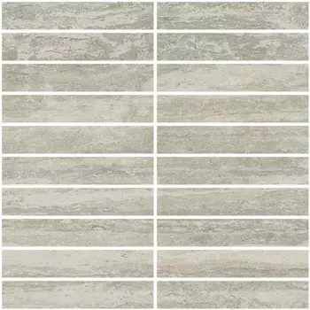 Мозаика Rex Ceramiche Travertino Beige Mos.3X15 Glossy 30х30