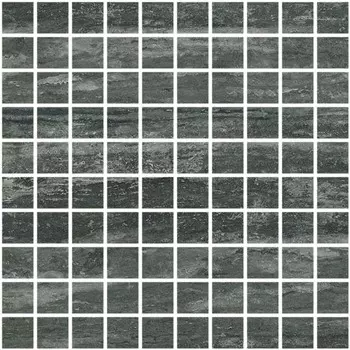 Мозаика Rex Ceramiche Travertino Black Mos.3D 3X3 Mix 30х30
