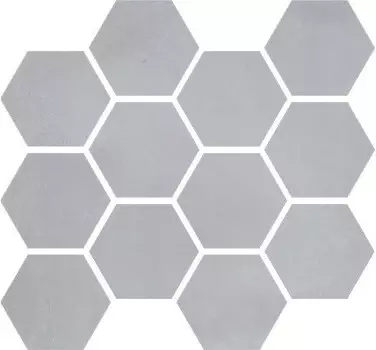 Мозаика Rex Ceramiche Visions Silver Soft Mos.Esag.30x34,5