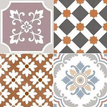 Напольная плитка Dual Gres Chic Helen Warm New 45x45