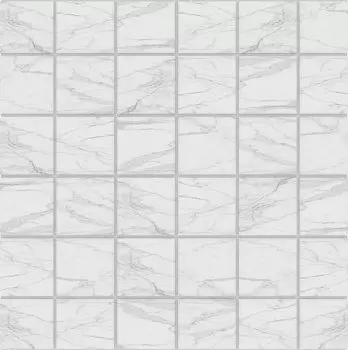 Мозаика Estima Alba White AB01 (5х5) Полир. 30x30