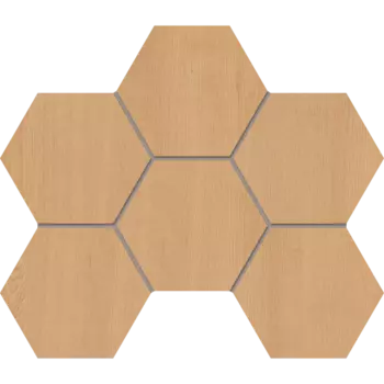 Мозаика Estima Classic Wood Honey Oak CW04 Hexagon Непол. 25x28,5