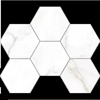 Мозаика Estima Ideal White ID01 Hexagon Непол. 25x28,5