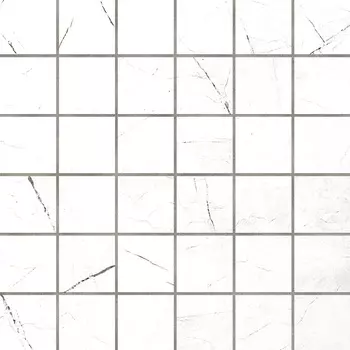 Мозаика Estima Vision White VS01 (5х5) Полир. 30x30