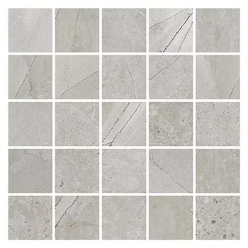 Мозаика Kerranova Marble Trend K-1005/SR/m14/30,7x30,7 Limestone