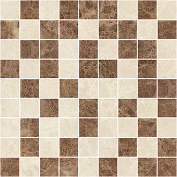 Мозаика Ceramica Classic Libra коричневый+бежевый 30х30