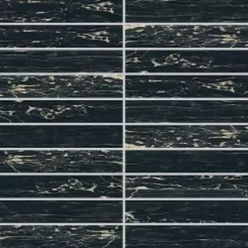Мозаика Rex Ceramiche I Classici Portoro Mos.3x15 Glossy
