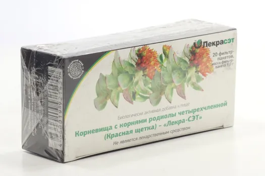 Родиолы корневища Красная щетка 1 г, 20 шт