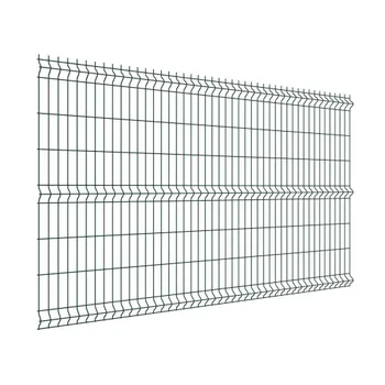 Секция заборная 3D Medium 1530х2500 мм d4 мм ячейка 55х200 мм зеленая RAL 6005 Grand Line