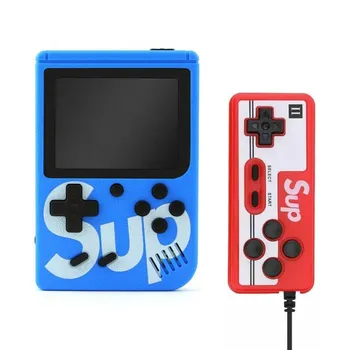 Портативная игровая консоль LUOM, портативная коробка Gameboy, аркадная классическая ручка для видеоигр, ретро-дизайн красный