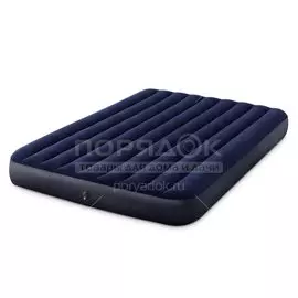 Матрас надувной Intex, 203х152х25 см, 64759, без насоса, флокированный, 272 кг