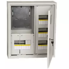Щит IEK MKM32-N-24-31-ZO учетно-распределительный навесной ЩУРн-3/24зо IP31 замок окно ЩУРН-3/24/1 480х560х165