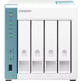 Сетевой RAID-накопитель QNAP D4 (Rev. B) 4*3,5"/2,5", четырехъядерный процессор AnnapurnaLabs Alpine AL214 1,7 ГГц, 2 ГБ