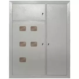 Щит IEK MKM42-05-1270-31 пятиквартирный ЩЭ.5 IP31 металлический УХЛ3