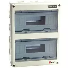 Щит распределительный EKF pb65-n-pg-24 ЩРН-ПГ-24, IP65