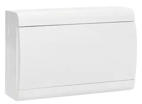 Щит распределительный навесной EKF sb-n-15w ЩРН-П-15 "SlimBox" белая дверца IP41