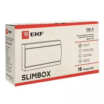 Щит распределительный навесной EKF sb-n-18 ЩРН-П-18 "SlimBox" IP41