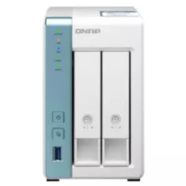 Сетевой RAID-накопитель QNAP TS-231P3-2G 2 отсека 3,5"/2,5". 1 GbE RJ-45, 2,5 GbE RJ-45. ARM Cortex-A15 Annapurna Labs AL-314 1,7 ГГц, 2 ГБ