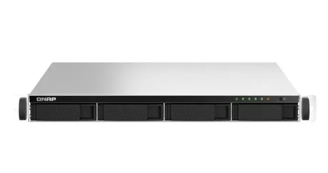 Сетевой накопитель QNAP TS-464U-RP-8G RAID, 4 отсека 3,5"/2,5", 2 порта 2,5 GbE, HDMI, стоечное исполнение, 2 блока питания. N5105/N5095 2,0 ГГц (2,