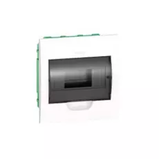 Щит распределительный Systeme Electric EZ9E108S2FRU Easy9 встраиваемый белый (дверь прозрачная) на 8 модулей IP40