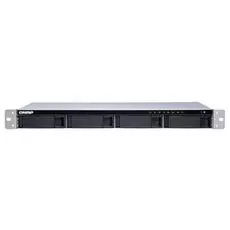 Сетевой RAID-накопитель QNAP TS-431XeU-8G NAS 4 HDD trays, 10 GbE SFP+, rackmount, 1 PSU. ARM 4-core Cortex-A15 Annapurna Labs AL-314 1,7 GHz, 8 GB. W