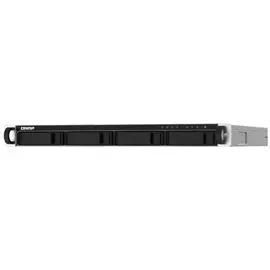 Сетевой RAID-накопитель QNAP TS-432PXU-RP-2G 4 отсека 3,5"/2,5", 2 порта 2,5 GbE, 2 порта 10 GbE SFP+, стоечное исполнение, 2 блока питания, ARM Corte