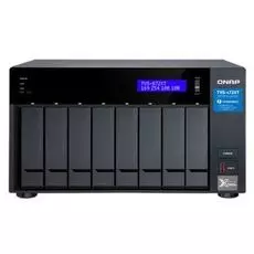 Сетевой накопитель QNAP TVS-872XT-i5-16G 8 отсеков 3,5"/2,5", 2хM.2, 10 GbE BASE-T, 2хThunderbolt 3. i5-8400T 1,7 ГГц, 16 ГБ DDR4