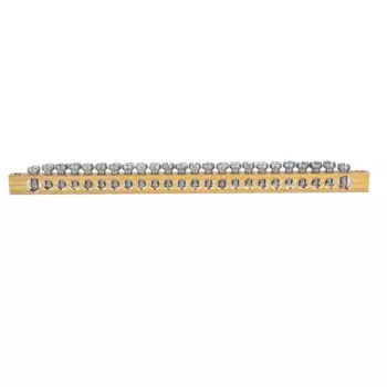 Шина Rexant 11-2371 PEN «земля-ноль» 6х9 мм 24/2 (24 группы/крепеж по краям)