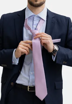 Запонки SET - Tie Massi Morino, фиолетовый