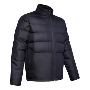 Куртка sportstyle down jacket 'black' Under Armour, черный