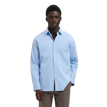 Рубашка Selected Performance Slim Fit, синий