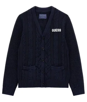 Кардиган Regular fit Guess, синий
