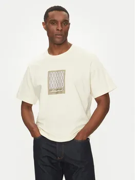 Свободная футболка Islington 12273019 Jack&Jones, экрю