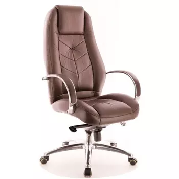 Компьютерное кресло Drift кожа коричневый Everprof EP-drift al leather brown