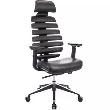 Компьютерное кресло Ergo экокожа черный Everprof EP-Ergo PU Black