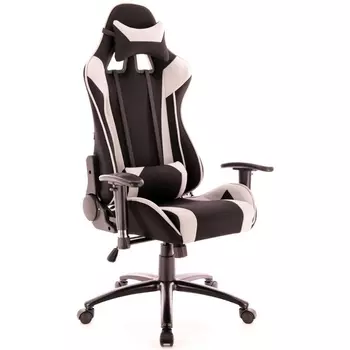 Компьютерное кресло игровое S4 ткань серый Everprof EP-lotus fabric black/grey