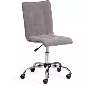 Компьютерное кресло игровое Tetchair ZERO СС (Флок /Серый) 21198