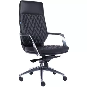Компьютерное кресло Экокожа Черный Everprof EP-752 PU Black
