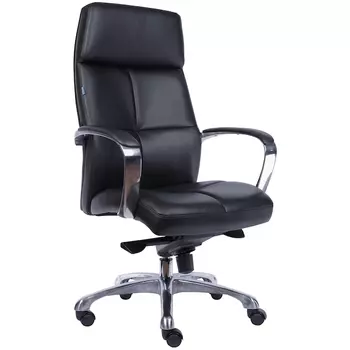 Компьютерное кресло Кожа Черный Everprof EP-222 leather Black
