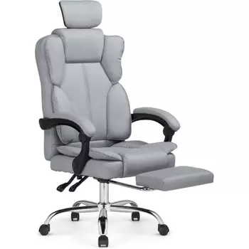 Компьютерное кресло Woodville Baron light gray