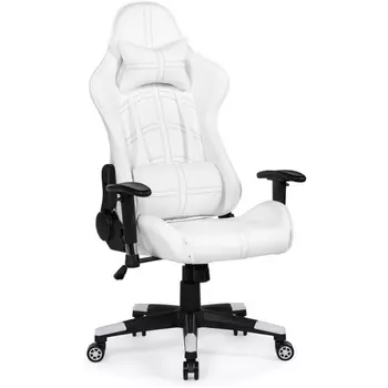 Компьютерное кресло Woodville Blanc white / black 15571