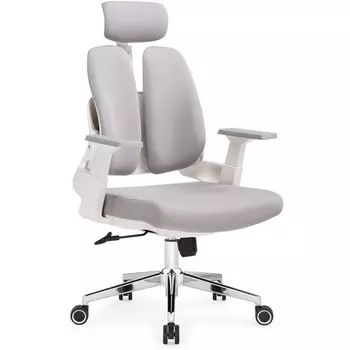 Компьютерное кресло Woodville Hiba gray / chrome 15605