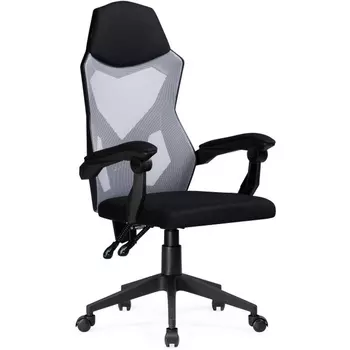 Компьютерное кресло Woodville Torino gray / black 15617